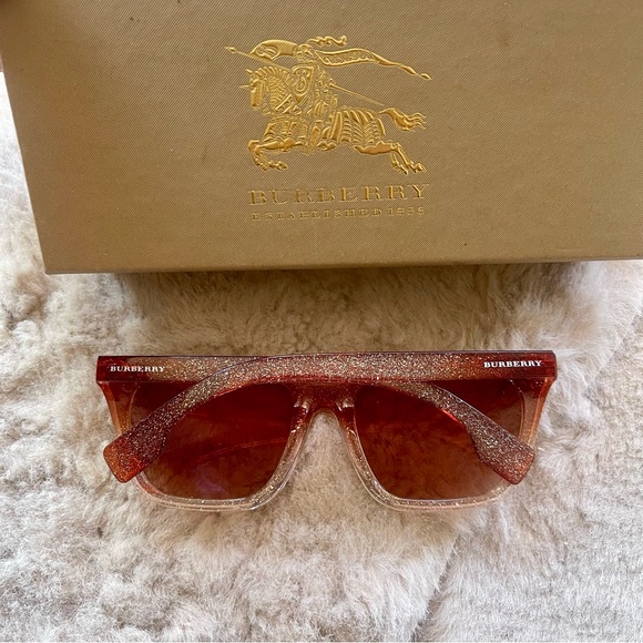Burberry Glitter Gradient Sunglasses - Picture 4 of 11